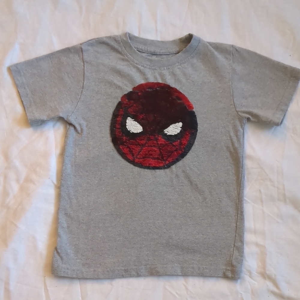 Marvel Gray Spider-Man Short Sleeve Tee